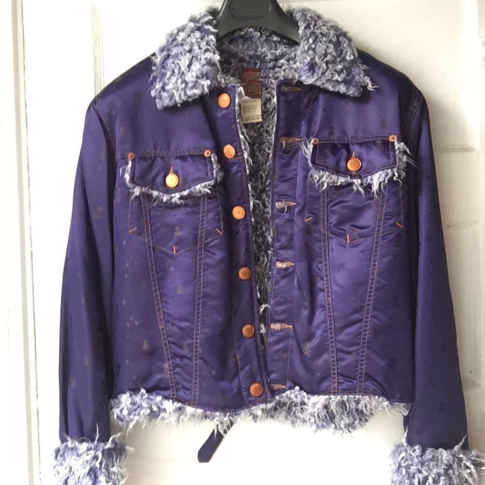 Vintage Gaultier Jeans bomber-like jean jacket